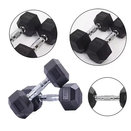 China Wholesale Hex Dumbbells Set 40kg Factories