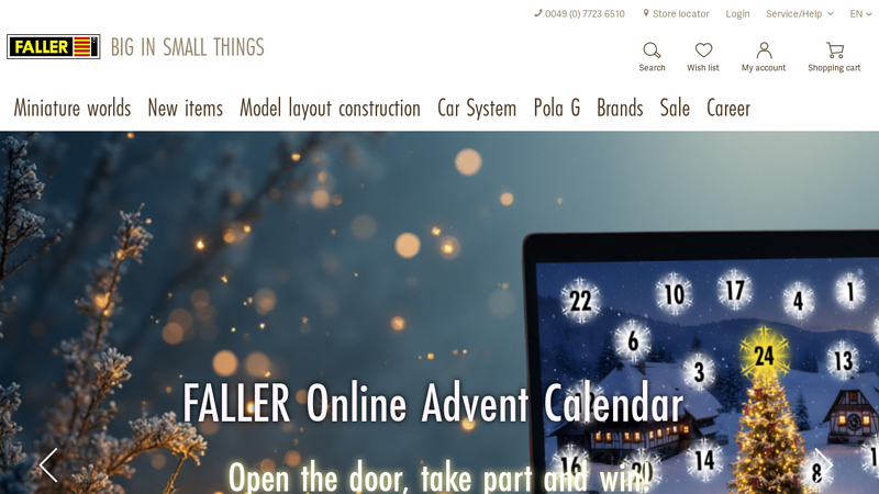 Christmas is the time for modelling