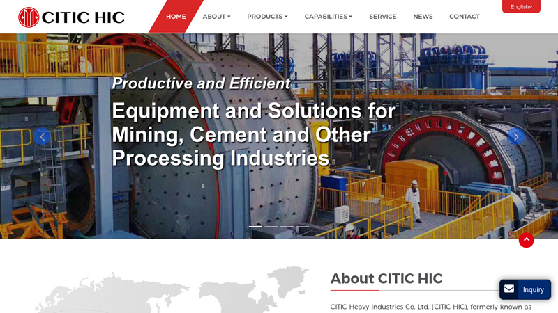 CITIC HIC: Mineral Processing Equipment