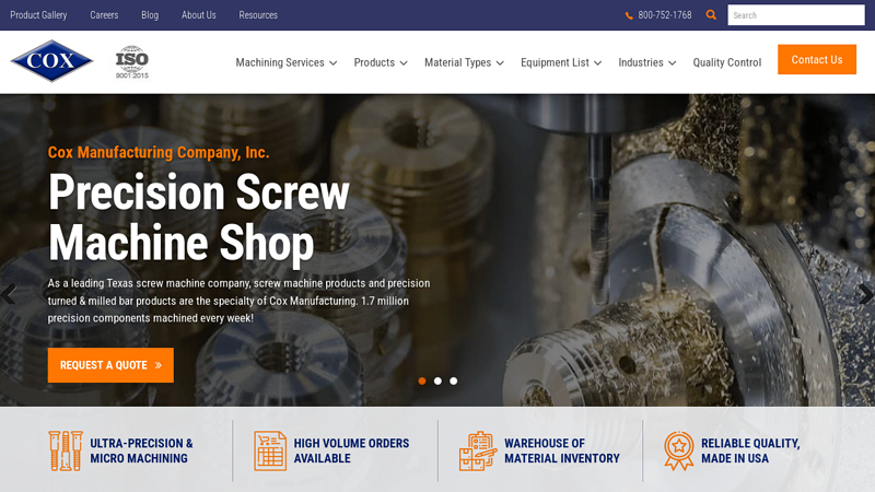 CNC Swiss Screw Machine Company