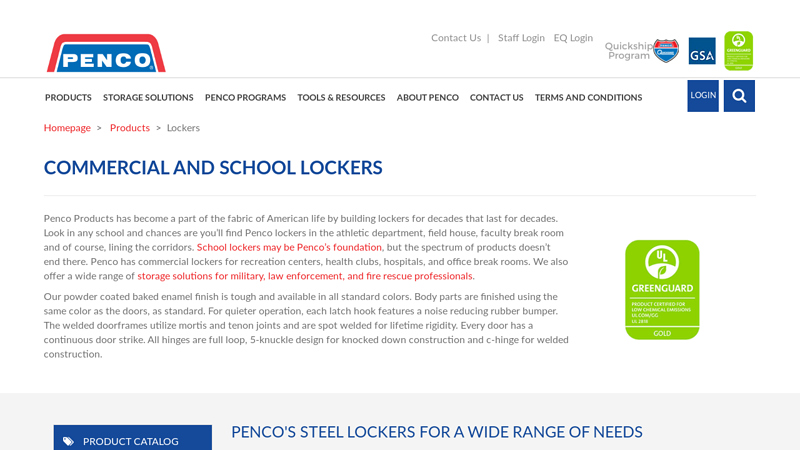 Commercial and School Lockers