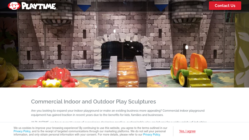 Commercial Indoor Playground Sculpture Manufacturers