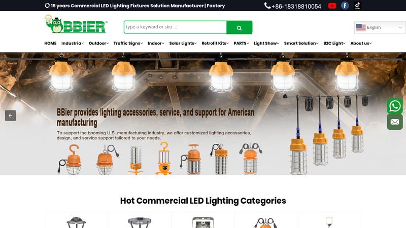 Commercial LED Lighting Fixtures Supplier