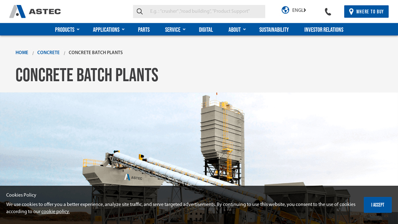 Concrete Batch Plants