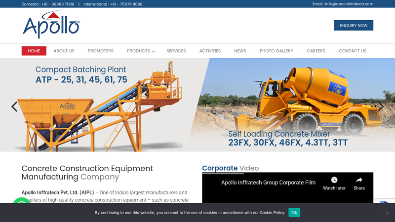 Concrete Batching Plant, Pipe Making Machine Manufacturer ...