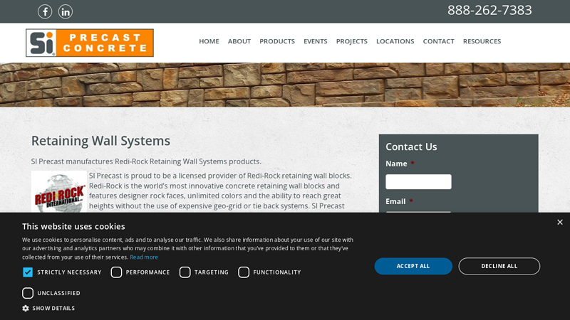 Concrete Retaining Wall Blocks