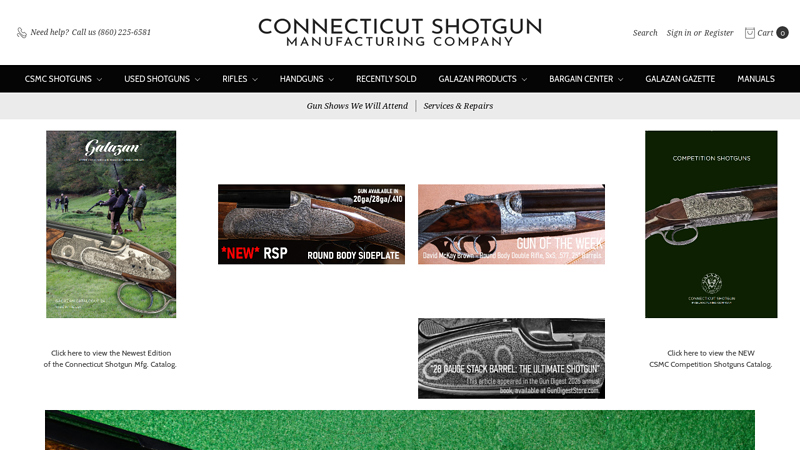 Connecticut Shotgun Manufacturing Company in America