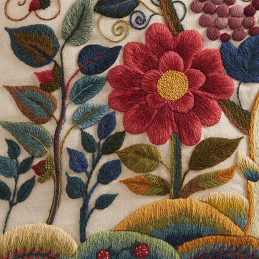 Crewel Embroidery from The Crewel Work Company