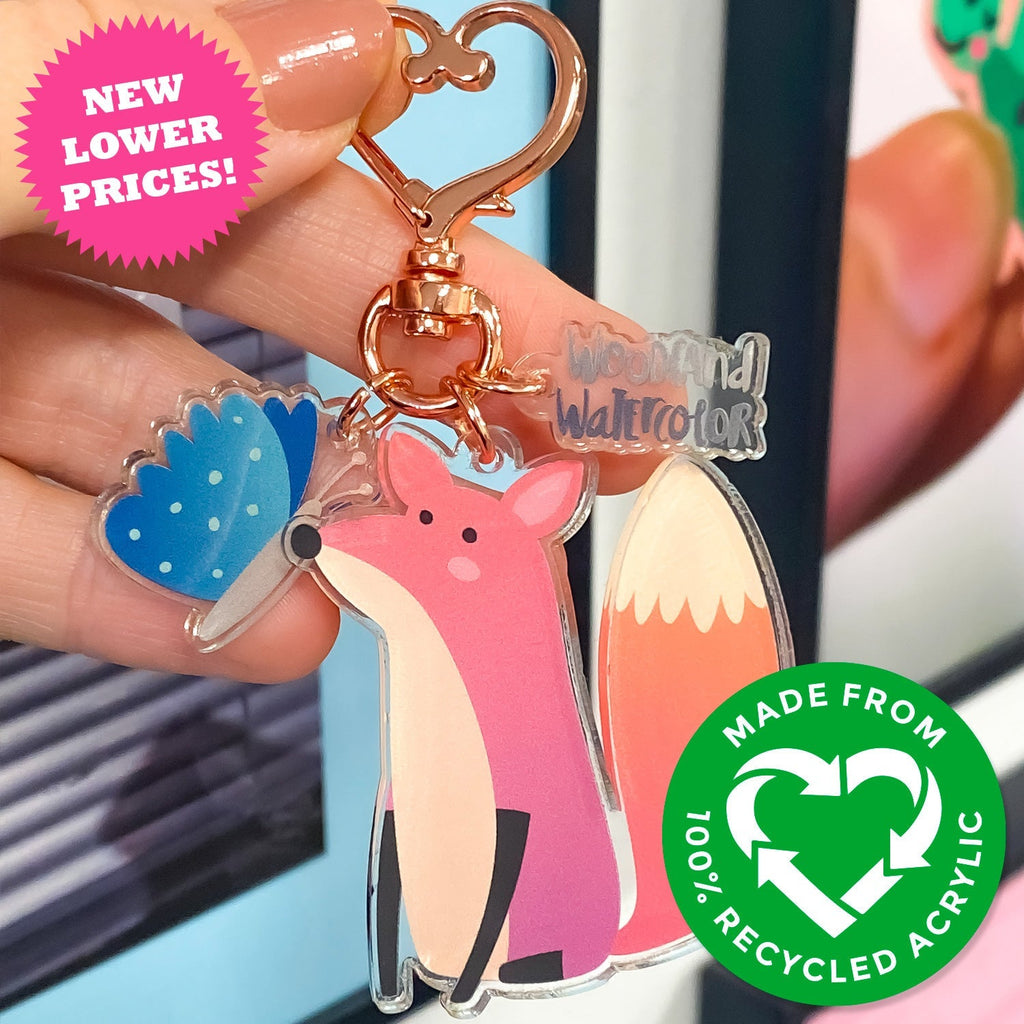 Custom Acrylic Keychain – Unique Design