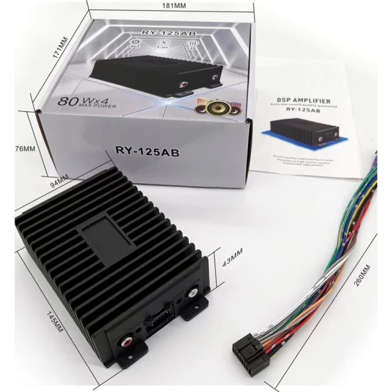 Custom and stock car amplifier