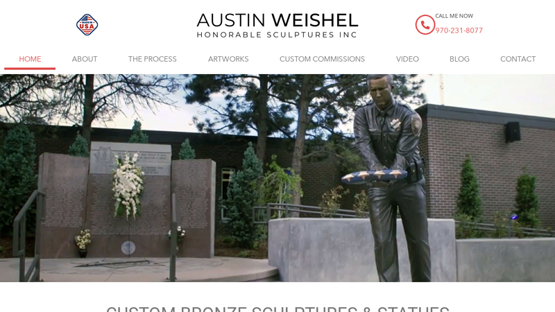 Custom Bronze Statues and Bronze Sculptures by Austin Weishel