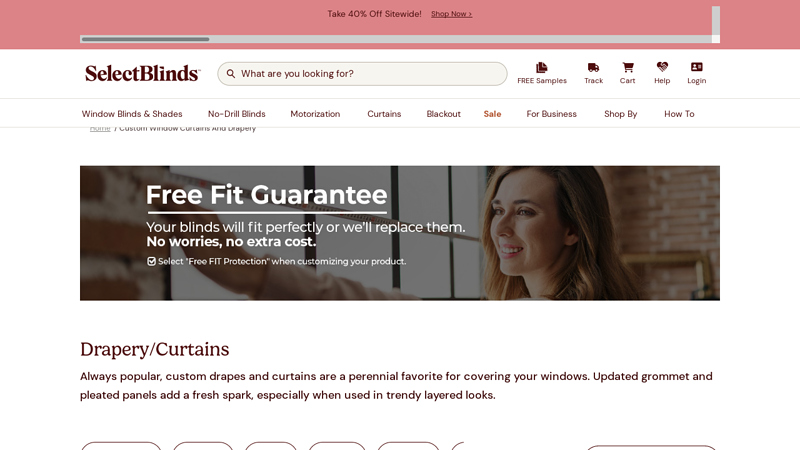 Custom Curtains, Drapes & Curtain Panels