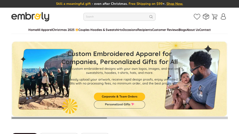Custom Embroidered Sweatshirts, Hoodies, T