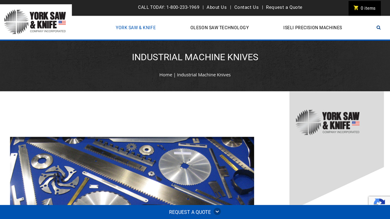 Custom Industrial Blades