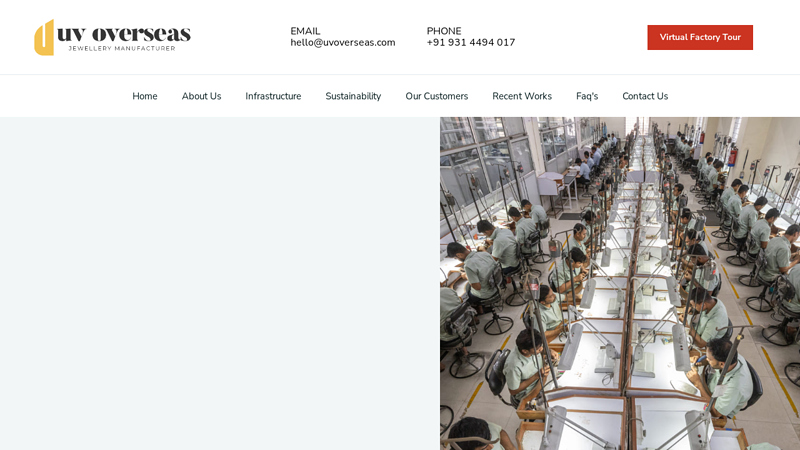 Custom Jewellery Manufacturer