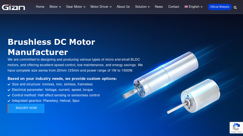 Custom Micro Brushless DC Motor Manufacturer, Wholesale BLDC ...