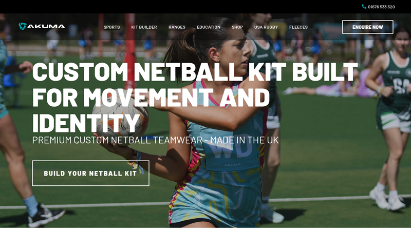 Custom Netball Kits