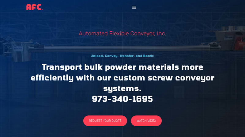 Custom Screw Conveyor Systems