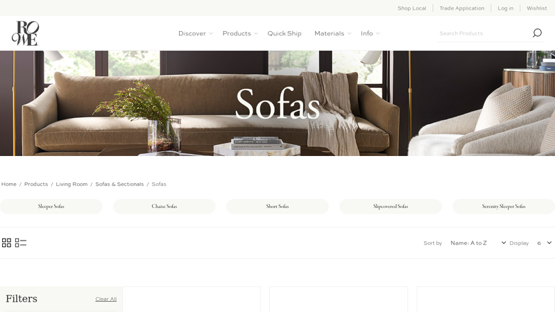 Custom Sofas & Couches for Designers