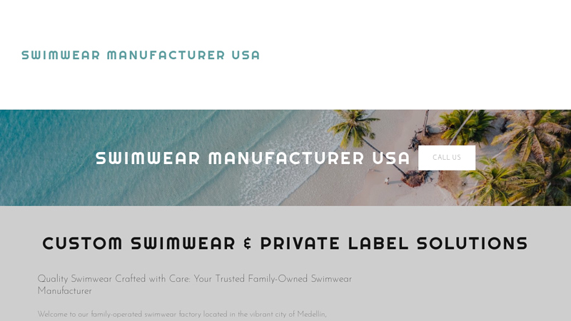 Custom Swimwear & Private Label Solutions