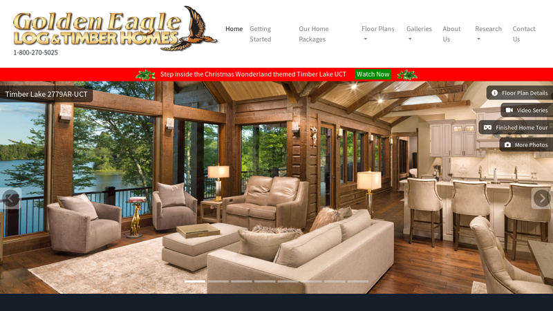 Custom Timber & Log Cabin Kits & Floor Plans