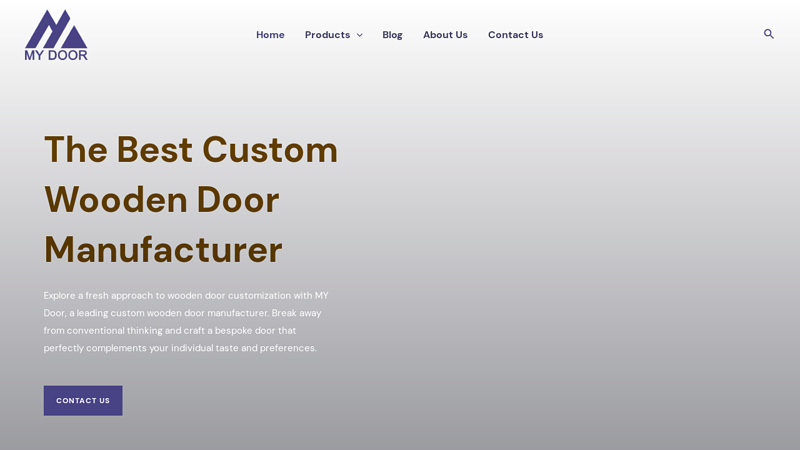 Custom Wooden Door Manufacturer