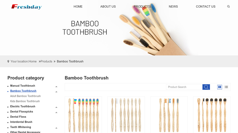 Customized Bamboo Toothbrush Manufacturer from China ...