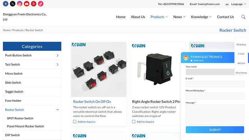 Customized Rocker Switch Wholesale