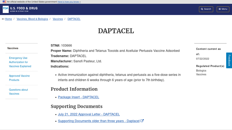 DAPTACEL