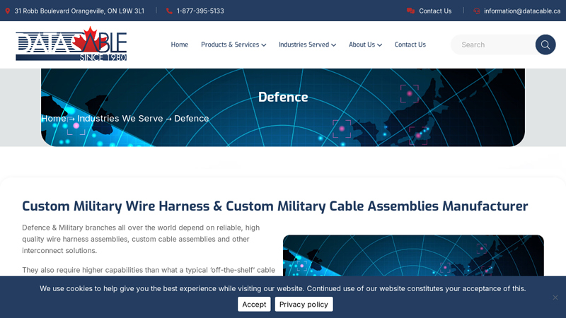 Defence Interconnect Manufacturer