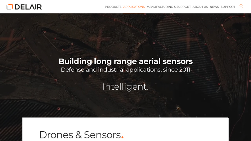 DELAIR – Professional Drones and Sensors for Industry