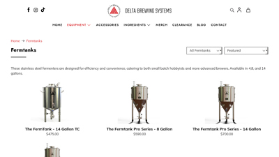 Stainless Steel Fermenters - Home Brewing