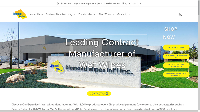 Diamond Wipes International