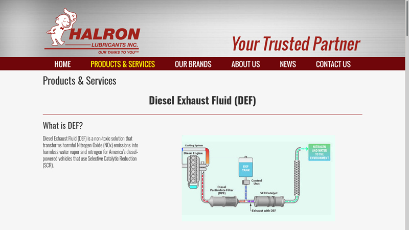 Diesel Exhaust Fluid (DEF)