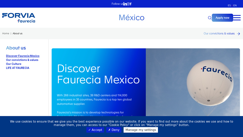 Discover Faurecia Mexico