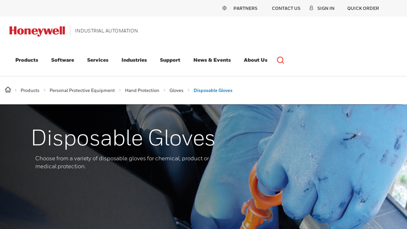 Disposable Gloves - Automation