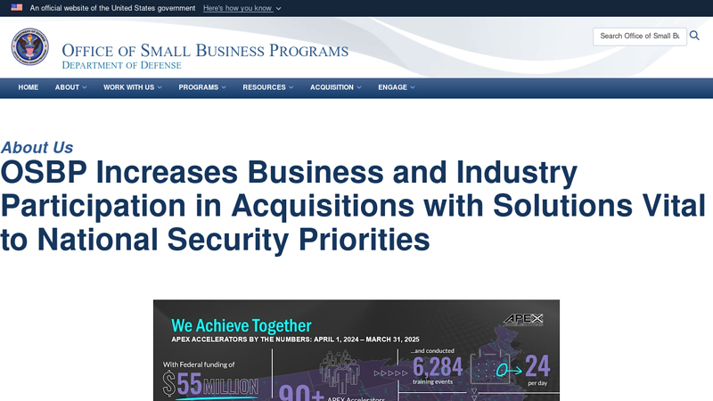 DoD Office of Small Business Programs