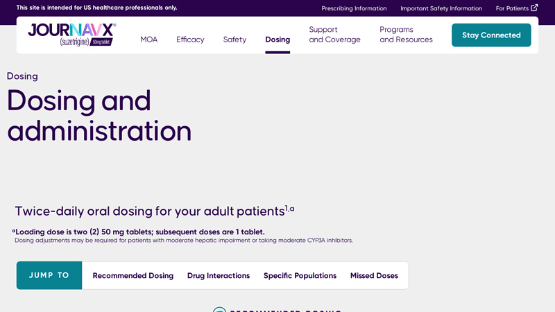 Dosing Recommendations