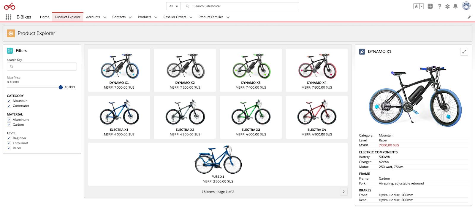 Illustrative example of ebike from Google Search