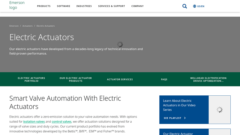 Electric Actuators
