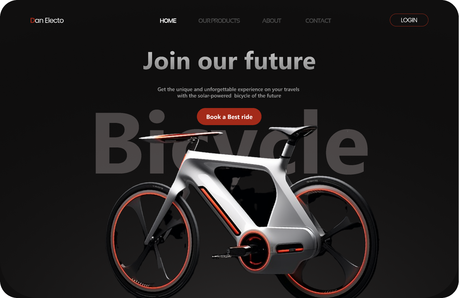 Illustrative example of electric bicycle from Google Search