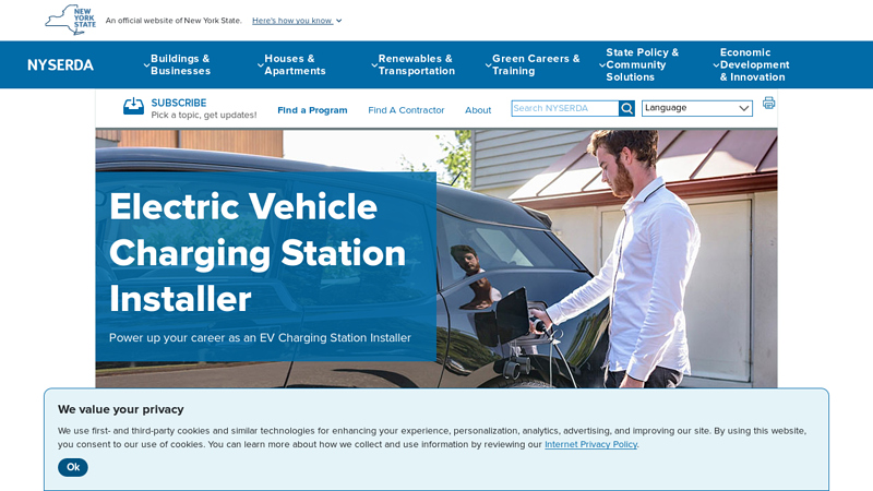 Electric Vehicle Charging Station Installer