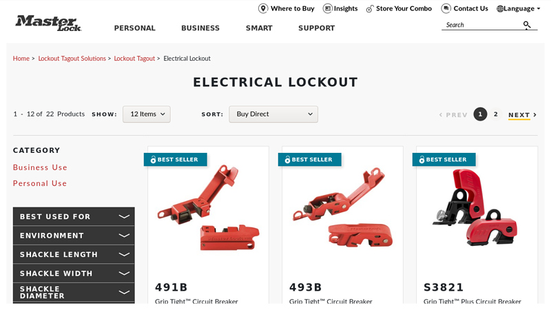 Electrical Lockout
