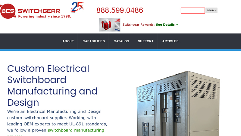 Electrical Switchboard Design and Manufacturing