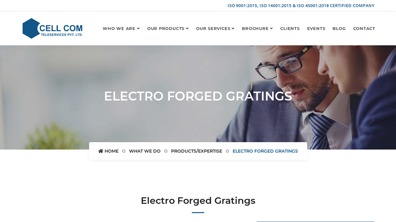 Electro Forged Gratings Manufacturers