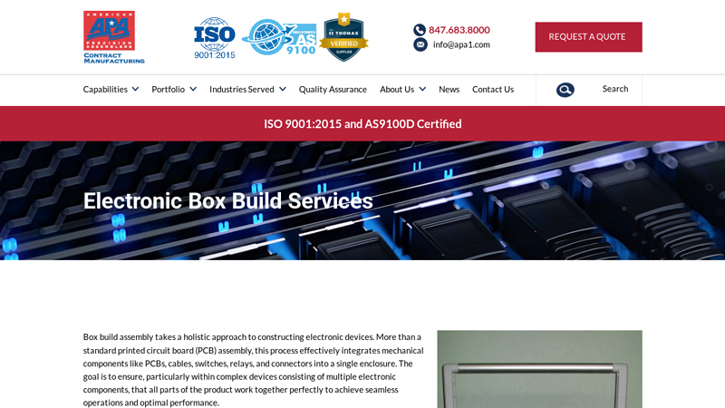 Electronic Box Build Services