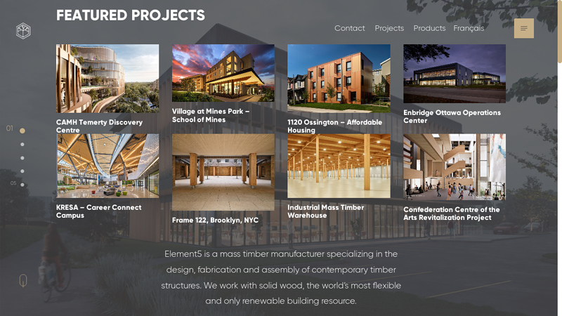 Element5 Mass Timber Manufacturer