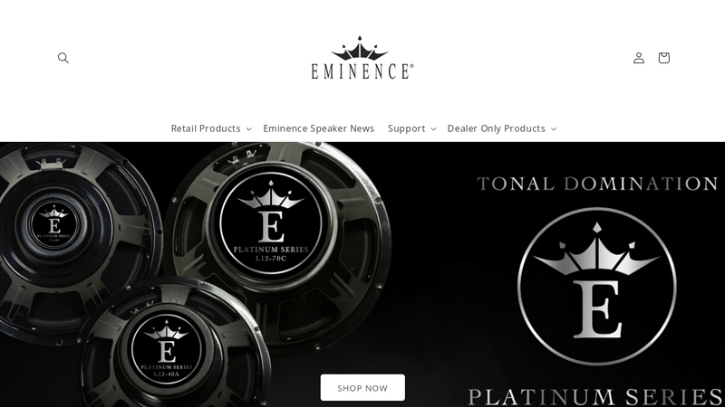 Eminence Speaker
