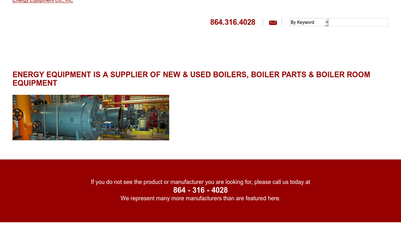 Energy Equipment is a Supplier of New & Used Boilers, Boiler Parts ...