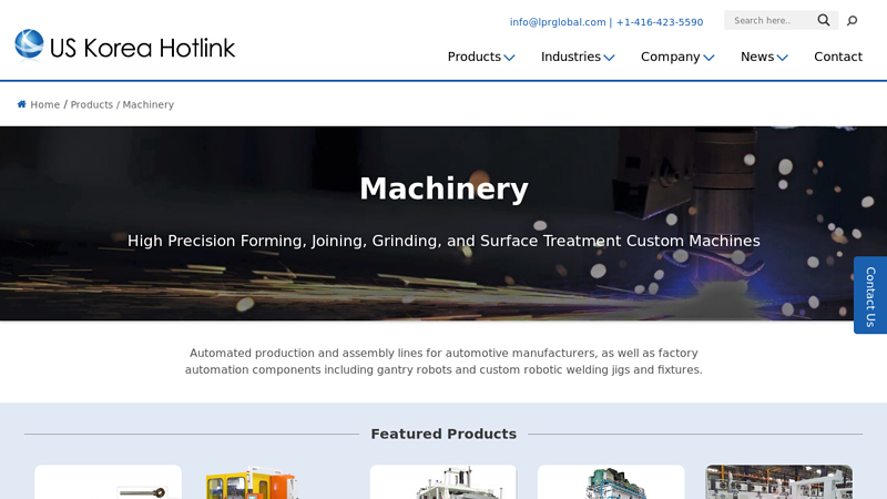 Equipment for Automotive Tube, Exhaust System, BIW Manufacturing